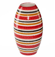Vase 30cm handbemalt „Cardinale“