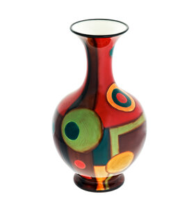 Vase 36cm handbemalt "SAMBA"